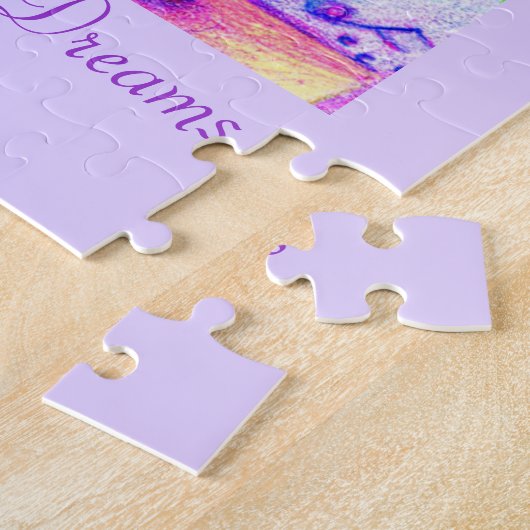 私は姉の回転木馬の夢の写真のパズルです ジグソーパズル (側面)