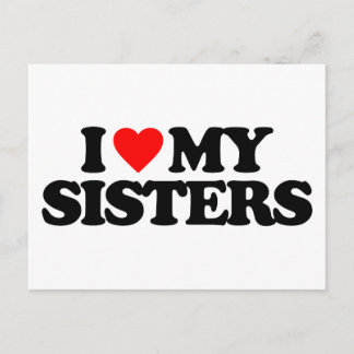 私は姉妹が大好き ポストカード