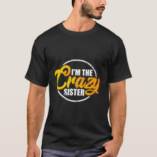 私は姉熱狂するフード付きスウェットシャツ姉妹おもしろい愛ギ Tシャツ