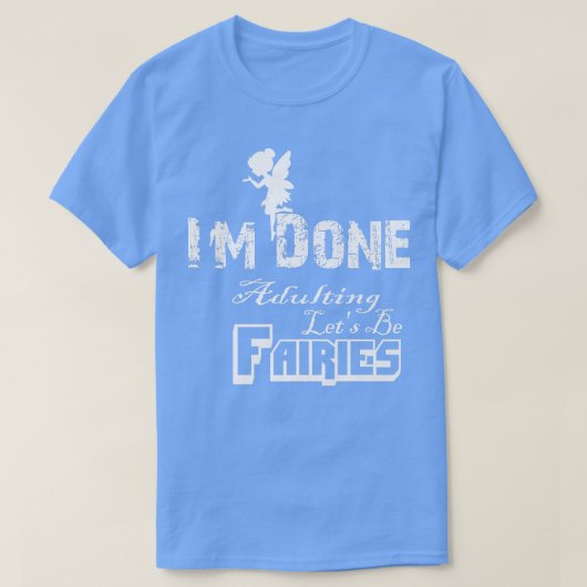 私は姦淫を行った妖精は姦淫しない Tシャツ (デザイン正面)