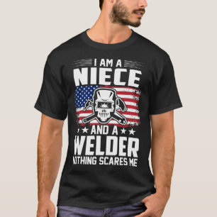 私は姪っ子で何も怖くない Tシャツ