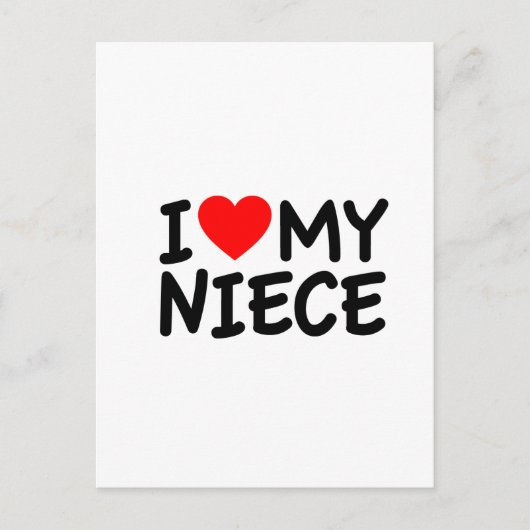 私は姪を愛している ポストカード (正面)