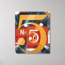 私は姿5を金ゴールドで見た | Charles Demuth |