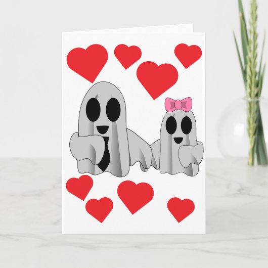 私は娘からのブーパパが大好き カード (正面)