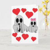 私は娘からのブーパパが大好き カード (黄色い花)