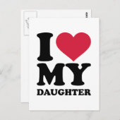 私は娘を愛している ポストカード (正面/裏面)
