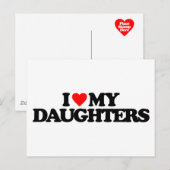 私は娘を愛している ポストカード (正面/裏面)