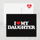 私は娘を愛している ポストカード (正面/裏面)