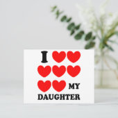 私は娘を愛している ポストカード (スタンド正面)
