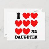 私は娘を愛している ポストカード (正面/裏面)
