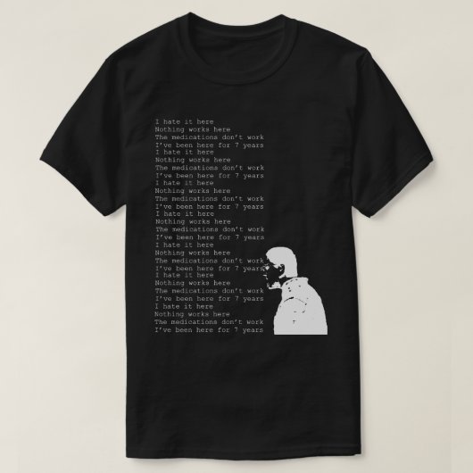 私は嫌い1 Tシャツ (デザイン正面)