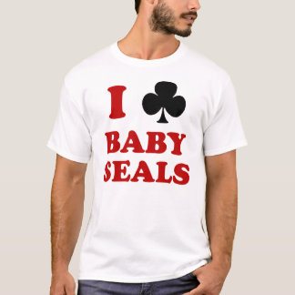 私は子どものアシカのTシャツを協力させます Tシャツ