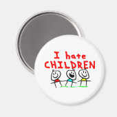 私は子供が嫌い! マグネット (正面/裏面)