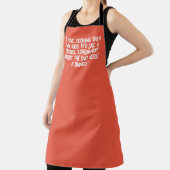 「私は子供たちと料理が大好き。科学のようなものだ エプロン (インサイチュ)