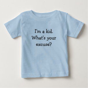私は子供です ベビーTシャツ