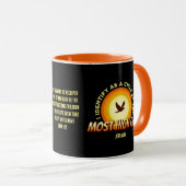 私は子供として最も高い神のヴィンテージ夕日 マグカップ (正面右)