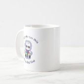 私は子供に走これを先に行かなければならない コーヒーマグカップ (正面左)