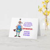 私は子供の挨拶状に賭を失った カード (黄色い花)