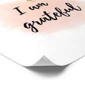 私は子供の部屋の子犬の肯定に感謝前向きしている ポスター (角)