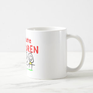 私は子供を憎みます! コーヒーマグカップ