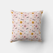 私は子供を持っている私を怖がらせることはできない，ハロウィン不気味 クッション (裏面)