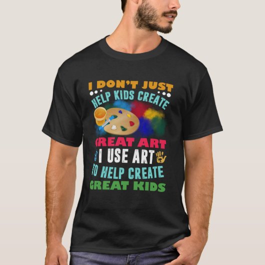 私は子供を救済作るために使う子供を作素晴らしらない Tシャツ (正面)