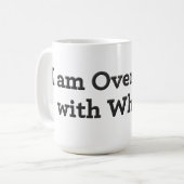 私は子供を連れてとても嬉しい！ コーヒーマグカップ (正面左)