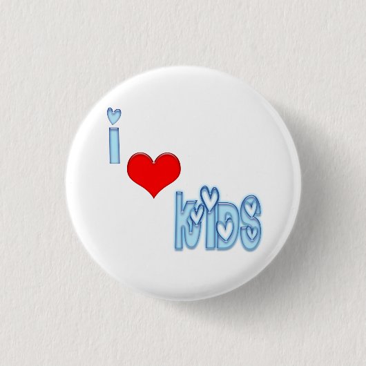 私は子供Pinを愛します 缶バッジ (正面)