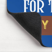 私は子犬のボウルのおもしろい犬のためにここにいる マウスパッド (コーナー)