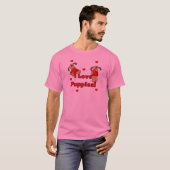 私は子犬のTシャツおよびギフトを愛します Tシャツ (正面フル)