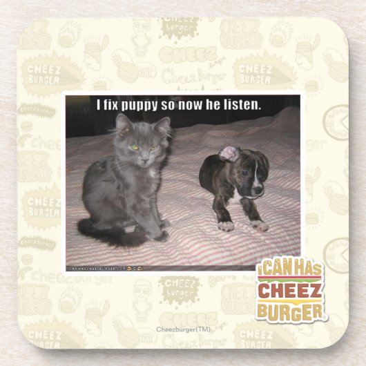 私は子犬を修理します コースター (正面)