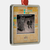 私は子犬を修理します メタルオーナメント (右)