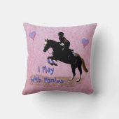 私は子馬と遊びます クッション (裏面)