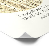 私は存在するウォルト・ホイットマン引用文自然ポスター ポスター (角)