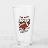 私は季節の退職した間ではない タンブラーグラス (正面)