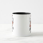 私は季節の退職した間ではない マグカップ (中央)