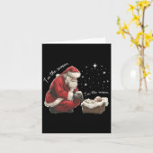 （私は季節、私は理由） イエス・キリスト、クリスチャン カード (黄色い花)