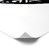 私は孤独を支持している ポスター (角)