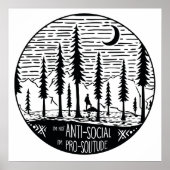 私は孤独を支持している ポスター (正面)