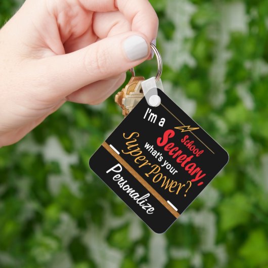 私は学務長官だ超大国は何だ?❤ キーホルダー (手)