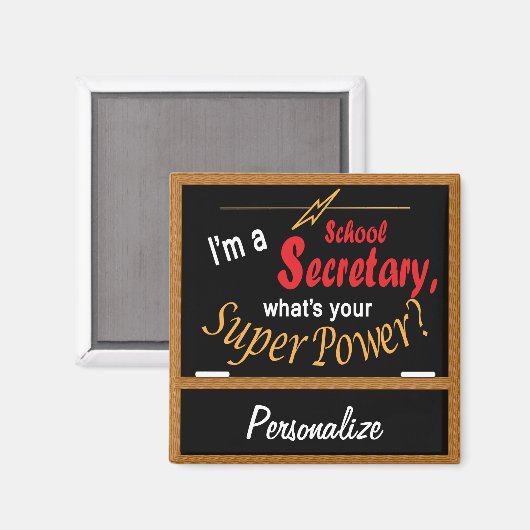 私は学務長官だ超大国は何だ？💪 マグネット (正面/裏面)