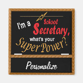 私は学務長官だ超大国は何だ？💪 マグネット (正面)