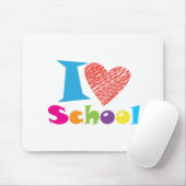 私は学校が大好きだ。新学期。漫画の卒業 マウスパッド (マウス)