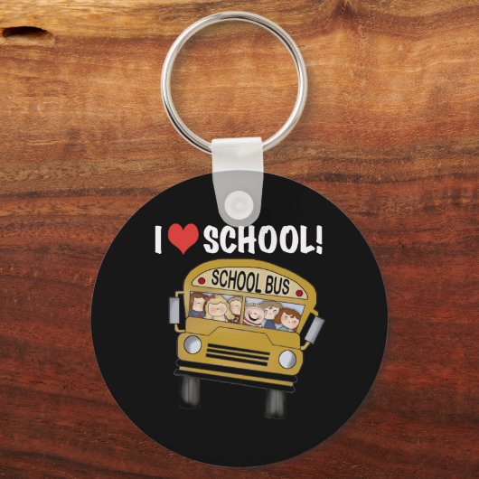 私は学校が大好き キーホルダー (正面)