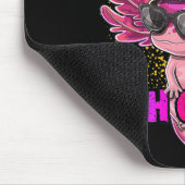 私は学校に戻る5年生アクソロトルを粉砕する準備ができている マウスパッド (コーナー)