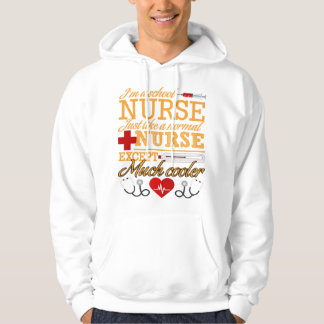 私は学校のナースTシャツ パーカ