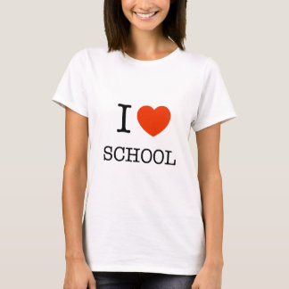 私は学校の学生/先生のギフトのティーを愛します Tシャツ