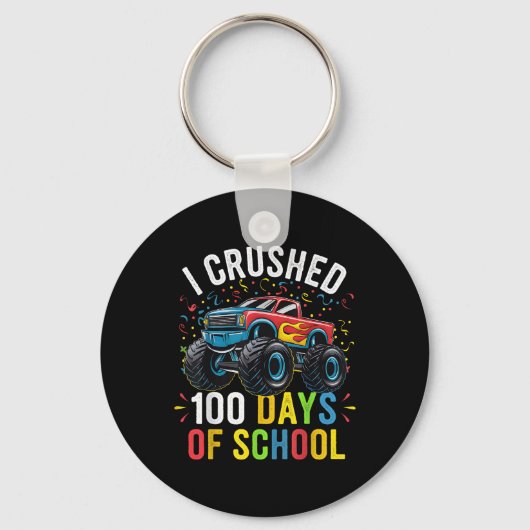 私は学校の少年の日の100のモンスターTruを粉砕 キーホルダー (正面)