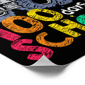 私は学校の少年の日の100のモンスターTruを粉砕 ポスター (角)