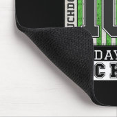 私は学校の最初の100日に取り組んだ – サッカー マウスパッド (コーナー)